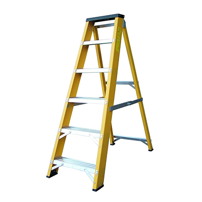 Fibreglass Step Ladder-6 Tread - 1 Week Plus