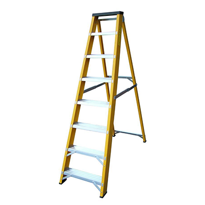 Fibreglass Step Ladder-8 Tread - 1 Week Plus
