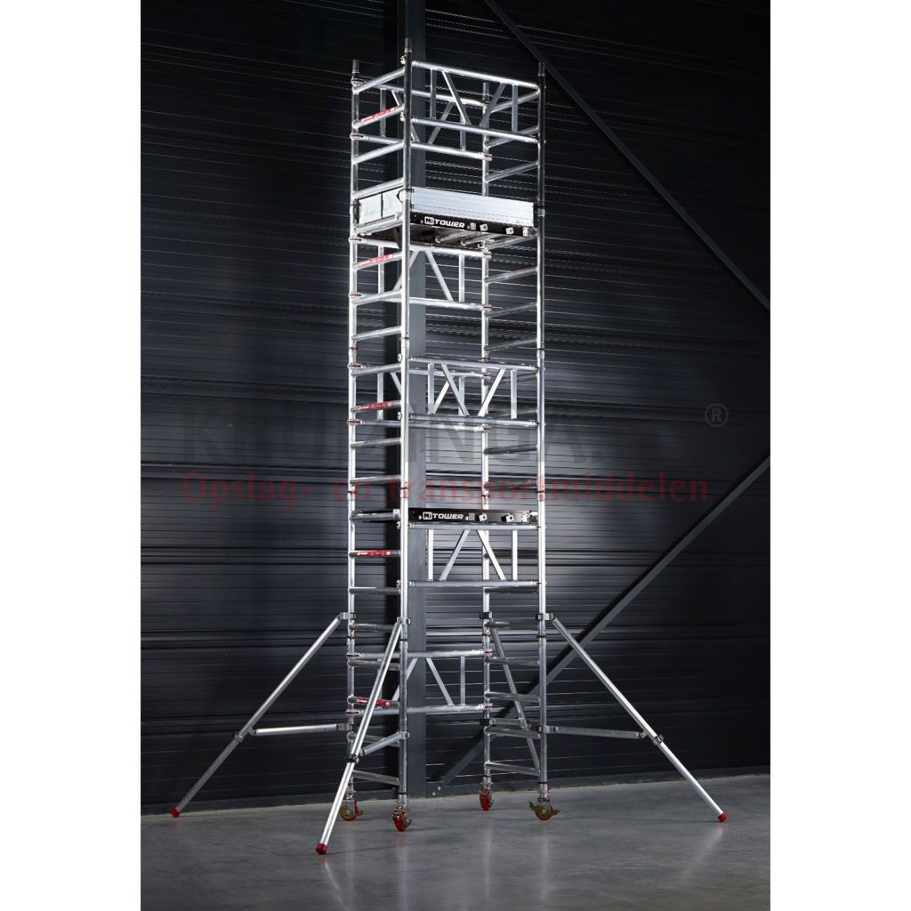 Mi-Tower One Man Alloy Tower 4m Platform Maximum 6m Working Height 